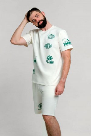 Арт. 63610 Комплект с шортами мужской 48-56 (5 шт)