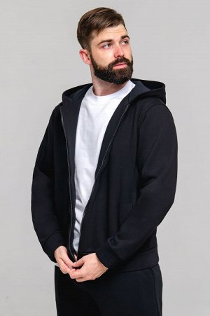 Арт. 69301 Толстовка мужская с начесом 50-58 (5 шт)