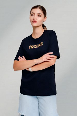 Арт. 31141 Футболка женская "Россия" 44-50 (4 шт)