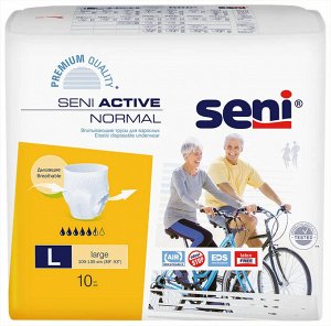 Сени трусы впитыв. д/взр. д/сред. и тяжел. степени недерж. Active нормал (L) (100-135см) №30	ТЗМО С.А. АО