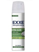 Пена для бритья Восстанавливающая EXTRA ALOE с витамином Е и экстрактом алоэ 200мл