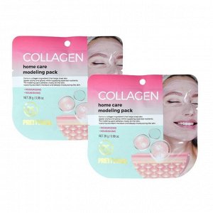 Pretty Skin Альгинатная маска с коллагеном Home Care Modeling Pack Collagen