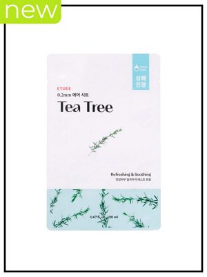 Etude Маска для лица с экстрактом чайного дерева 0.2 Therapy Air Mask Tea Tree, 20 мл