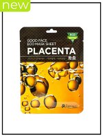 Pascucci Маска для лица тканевая восстанавливающая с плацентой Mask Sheet Good Face Eco Placenta, 23 мл