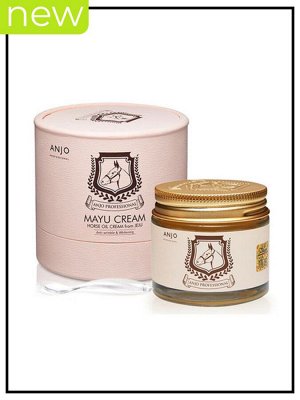 Anjo Professional Крем для лица антивозрастной с лошадиным маслом Cream Mayu Horse Oil From Jeju, 70 гр