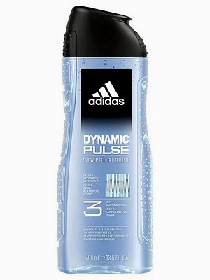 Гель для душа Dynamic Pulse 3 в 1 лицо волосы тело 400мл мужской