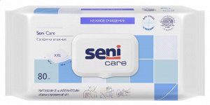 Сени Care салфетки влажн. д/ухода за кожей с вит. Е и аллантоином 20х30см (XXL) №80 (клапан)	ТЗМО С.А. АО