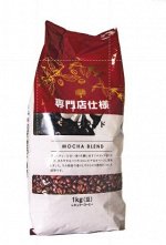 Зерновой кофе MOCHA BLEND, 1 кг Япония