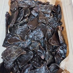 Печень свиная, сушка
