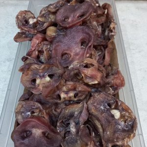 Пятачок свиной, сушка