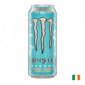 Monster Ultra Fiesta Mango 500ml - Энергетик Монстр Фиеста манго. Без сахара