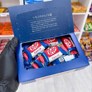 KitKat Amaou Strawberry 15g - Коллекционный КитКат клубника сорта Амау. 1шт