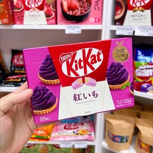 KitKat Purple Sweet Potato 15g - Коллекционный КитКат фиолетовый сладкий картофель. 1шт