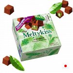 Meiji Meltykiss Premium Chocolate Green Tea 52g - Живой японский шоколад Мелтикис зеленый чай матча