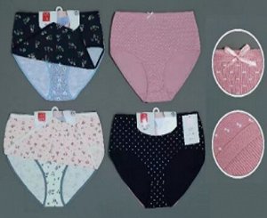 Женские высокие трусы UoKin микс