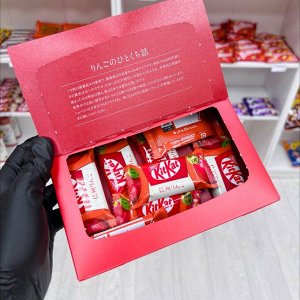 KitKat Shinshu Apples 15g - Коллекционный КитКат яблоки Шиншу. 1шт