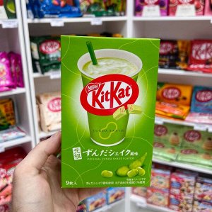KitKat Zunda Shake 135g - Коллекционный КитКат зунда шейк. Бобы зунда. 9шт