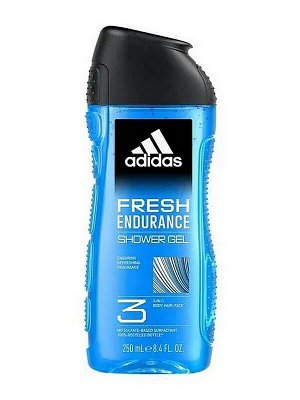 Гель для душа Fresh Endurance 3 в 1 лицо волосы тело 250мл мужской