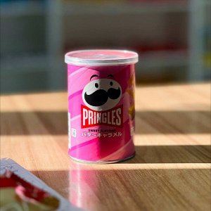 Pringles Sweet Flavour 50g - Принглс сладкие. Карамель и сливочное масло
