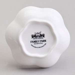 Набор розеток "Family Farm" 4 шт. 11x3 см, 100 мл, 1 шт.