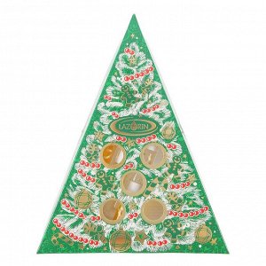 Коллекция натуральных эфирных масел "Ароматы зимних праздников", цвет зелёный