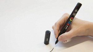 Маркеры Posca PC-5M акриловые водостойкие (набор 8 базовых цветов), Япония