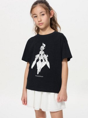 UNIQLO UT - детская футболка с героями Pokémon - 09 BLACK