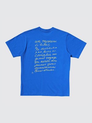 UNIQLO - хлопковая арт-футболка с работами Анри Матисса - 64 BLUE