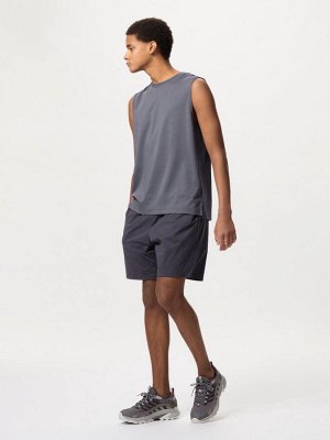 UNIQLO AIRism - базовая футболка без рукавов из хлопка - 68 BLUE