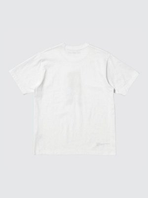 UNIQLO - футболка Doraemon & Louvre museum - 00 WHITE