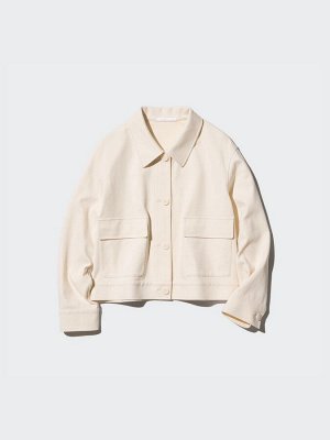 UNIQLO - куртка из джерси - 11 PINK