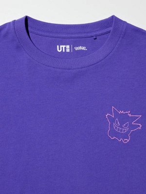 UNIQLO UT - детская футболка с героями Pokémon - 77 PURPLE