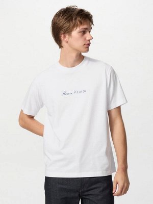 UNIQLO - хлопковая арт-футболка с работами Анри Матисса - 00 WHITE