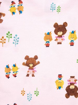 UNIQLO - детская пижама из серии «Школа медвежат» - 12 PINK