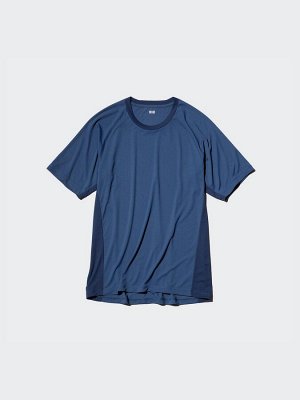 UNIQLO - спортивная футболка с функцией Dry EX - 03 GRAY
