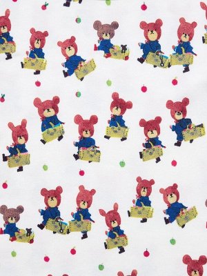 UNIQLO - детская пижама из серии «Школа медвежат» - 68 BLUE