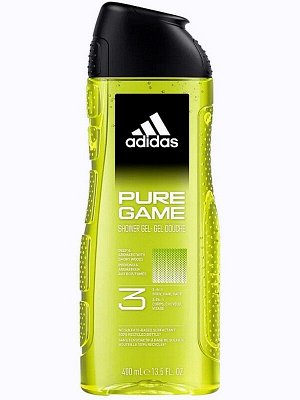 Гель для душа Pure Game 3 в 1 лицо волосы тело 400мл мужской
