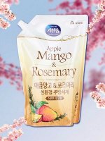 Жидкость Apple mango &amp; Rosemary для мытья посуды «Mukunghwa» 1,2 л