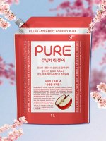 Средство PURE APPLE BALM для мытья посуды «Яблоко» (концентрированное) 1 л