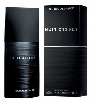 ISSEY MIYAKE Nuit D'Issey 75ml edt Туалетная вода