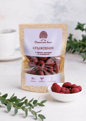 Крыжовник в темном шоколаде со смородиной / 60 г