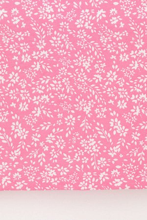 Фуфайка(Весна-Лето)+girls (неоновый розовый, цветочки к555)