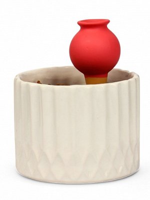 Ороситель «Кувшинчик», 11.5x6.5 см, керамика, набор 4 шт., МИКС