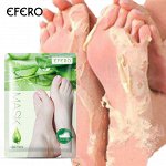 EFERO Отшелушивающая маска для ног с Алоэ