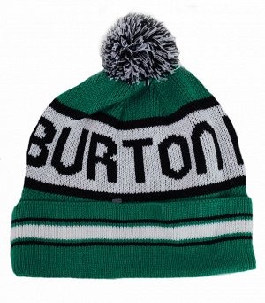 Молодежная шапка солидного бренда Burton - достойный аксессуар для спорта.  №1742 ОСТАТКИ СЛАДКИ!!!!