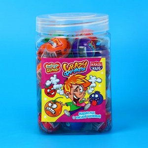 Мармелад с кислой начинкой «Crazy Фрукты», ассорти, 10 г
