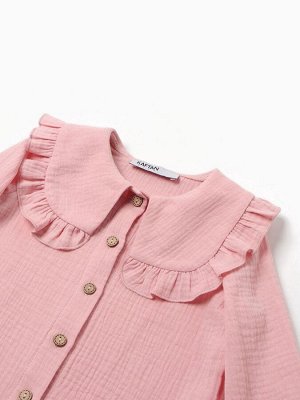 Рубашка детская KAFTAN, розовая