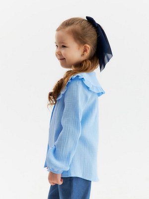 Рубашка детская KAFTAN, голубая