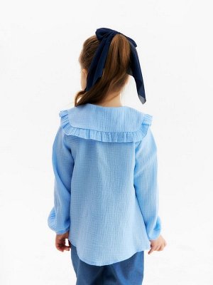 Рубашка детская KAFTAN, голубая