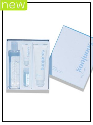 Etude Набор средств по уходу за кожей лица Soon Jung Skin Care Set 2 Kinds, 350мл+25мл+130мл+20мл